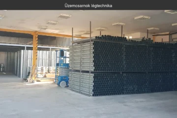 Üzemcsarnok légtechnika